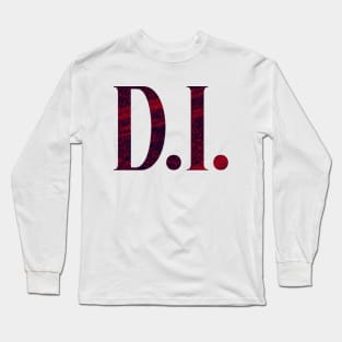 DI - Simple Typography Style Long Sleeve T-Shirt